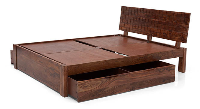 Persia Storage Bed (TeakFinish)